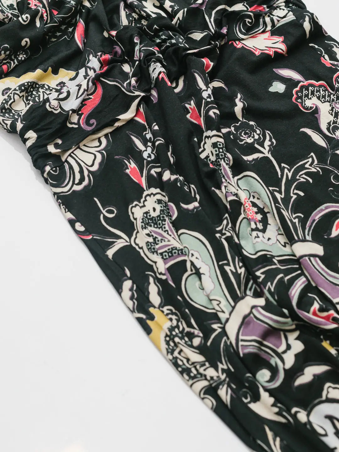 Etro Floral Print Midi Dress