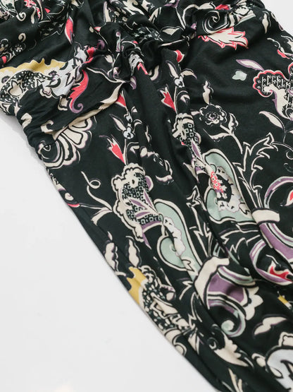 Etro Floral Print Midi Dress