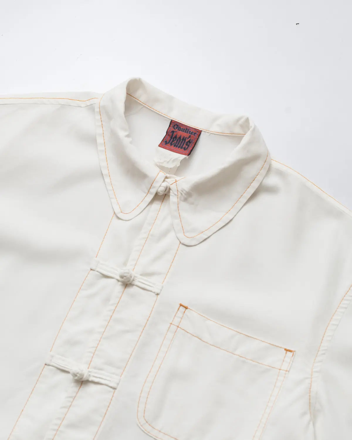 Jean paul gaultier jeans white shirt