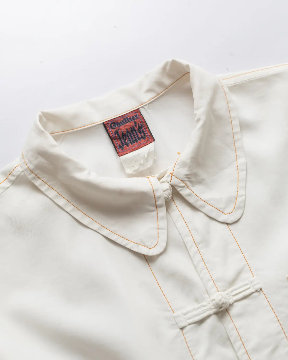 Jean paul gaultier jeans white shirt