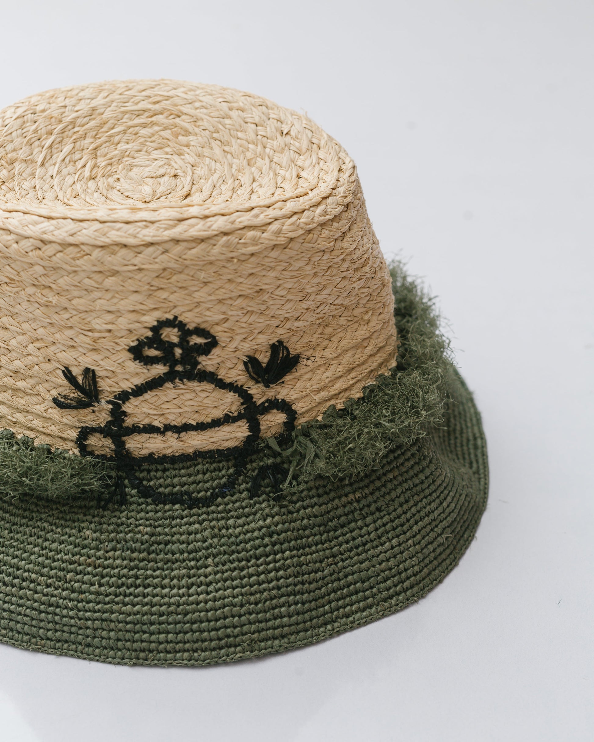 Vivienne westwood grass & raffia hat