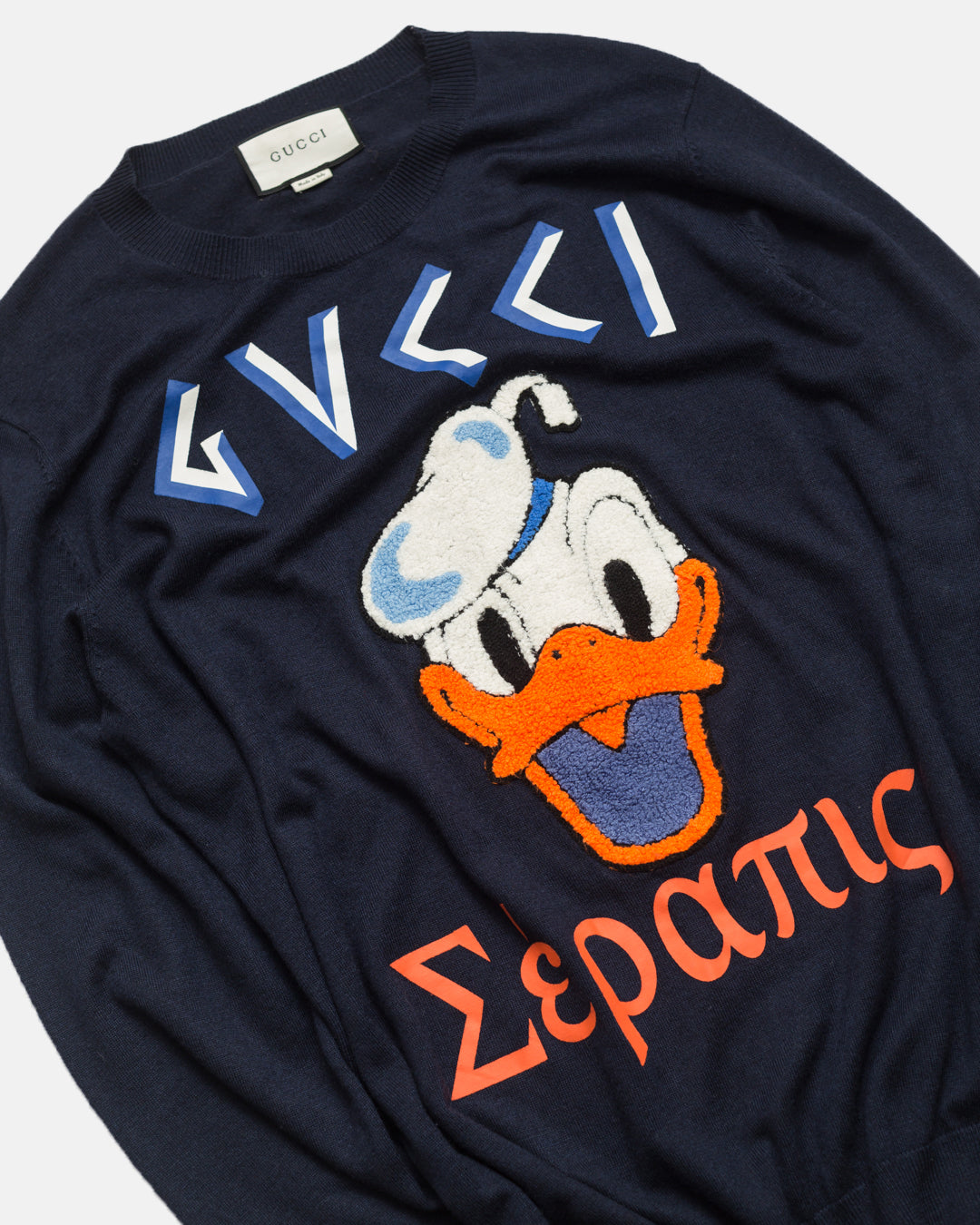 Donald duck hotsell hoodie gucci