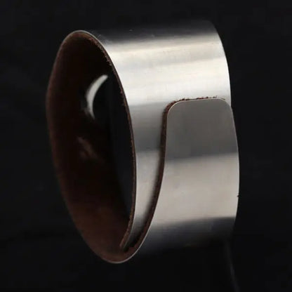 Vintage Hand-Wound Bangle Watch, Silver Dial, Unisex Antique Wristwatch Collectible