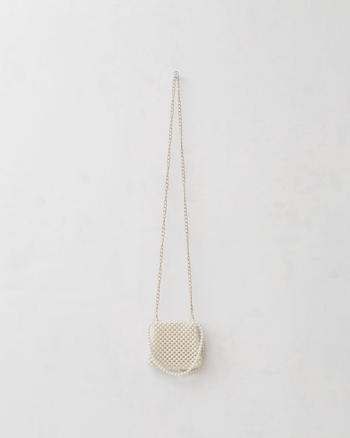 Handmade pearl mini bag