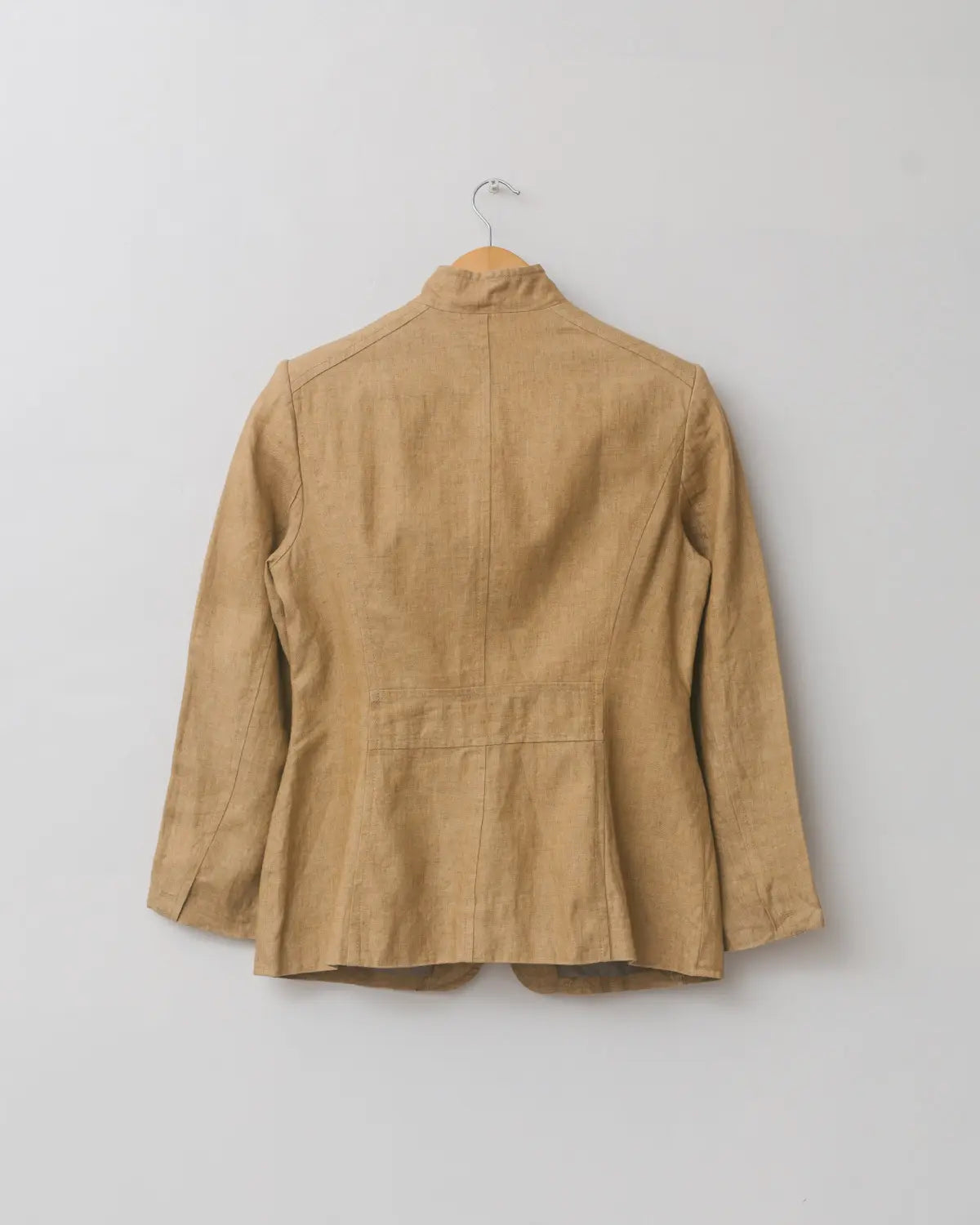 Handcrafted at aimee handpainted portrait blazer in linen