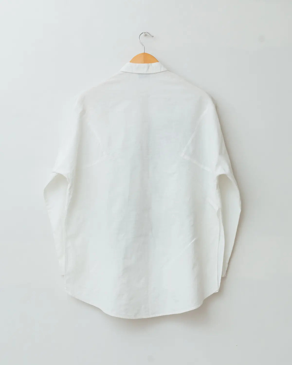 Aimee one-of-one handpainted portrait linen shirt