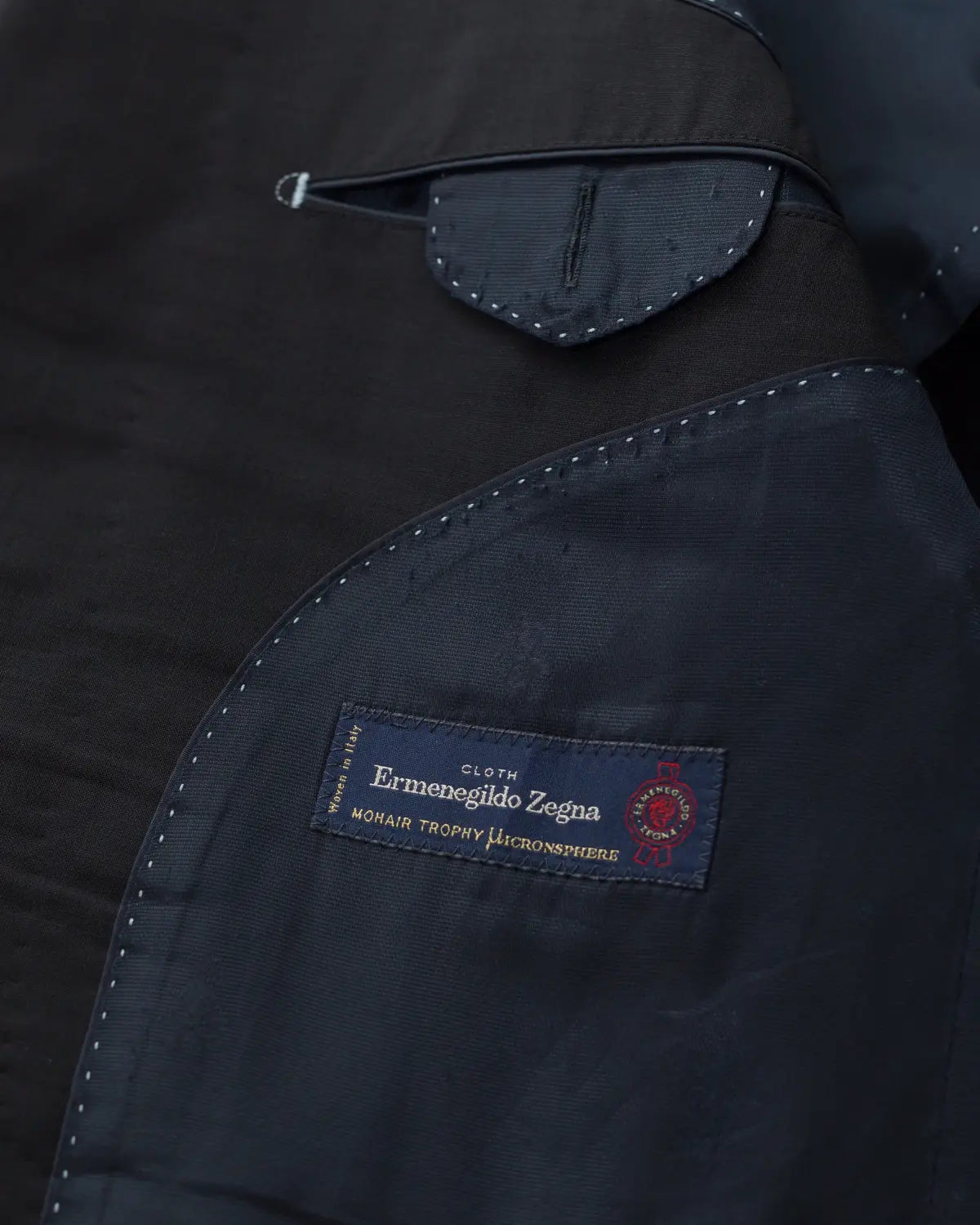 Upcycled handpainted sakura blazer