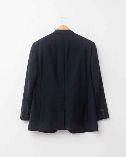 Upcycled handpainted sakura blazer