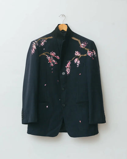 Aimee one-of-one handpainted sakura blazer