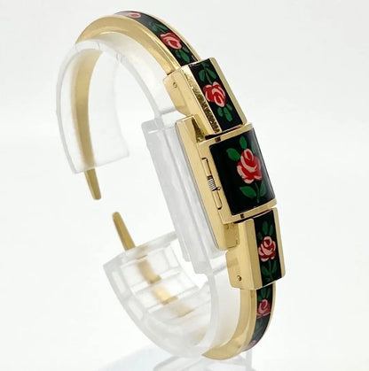 Aimée hidden watch floral