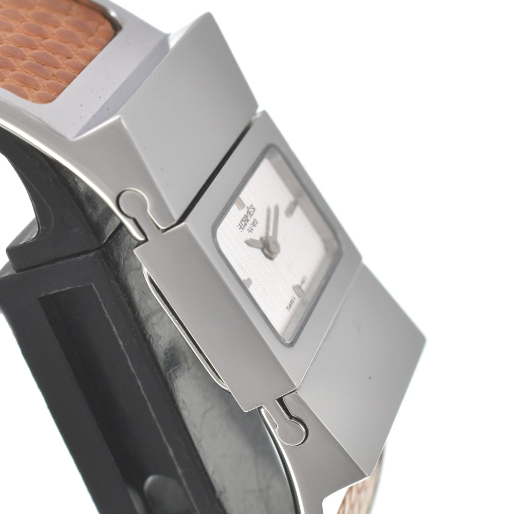 Hermès L01.210 Locé Quartz Women's Luxury Watch - Excellent Condition, Box & Warranty