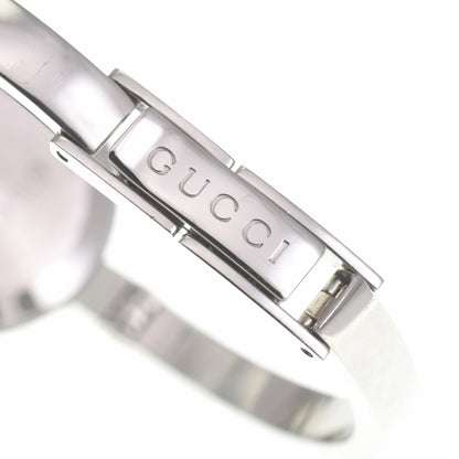 Elegant Gucci 105 Garnet Bezel Bangle Quartz Ladies Watch - Pre-owned