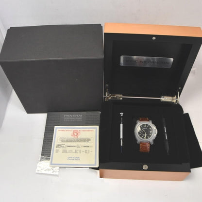 Panerai PAM00048 Luminor Marina Small Second Date Automatic Men's Watch