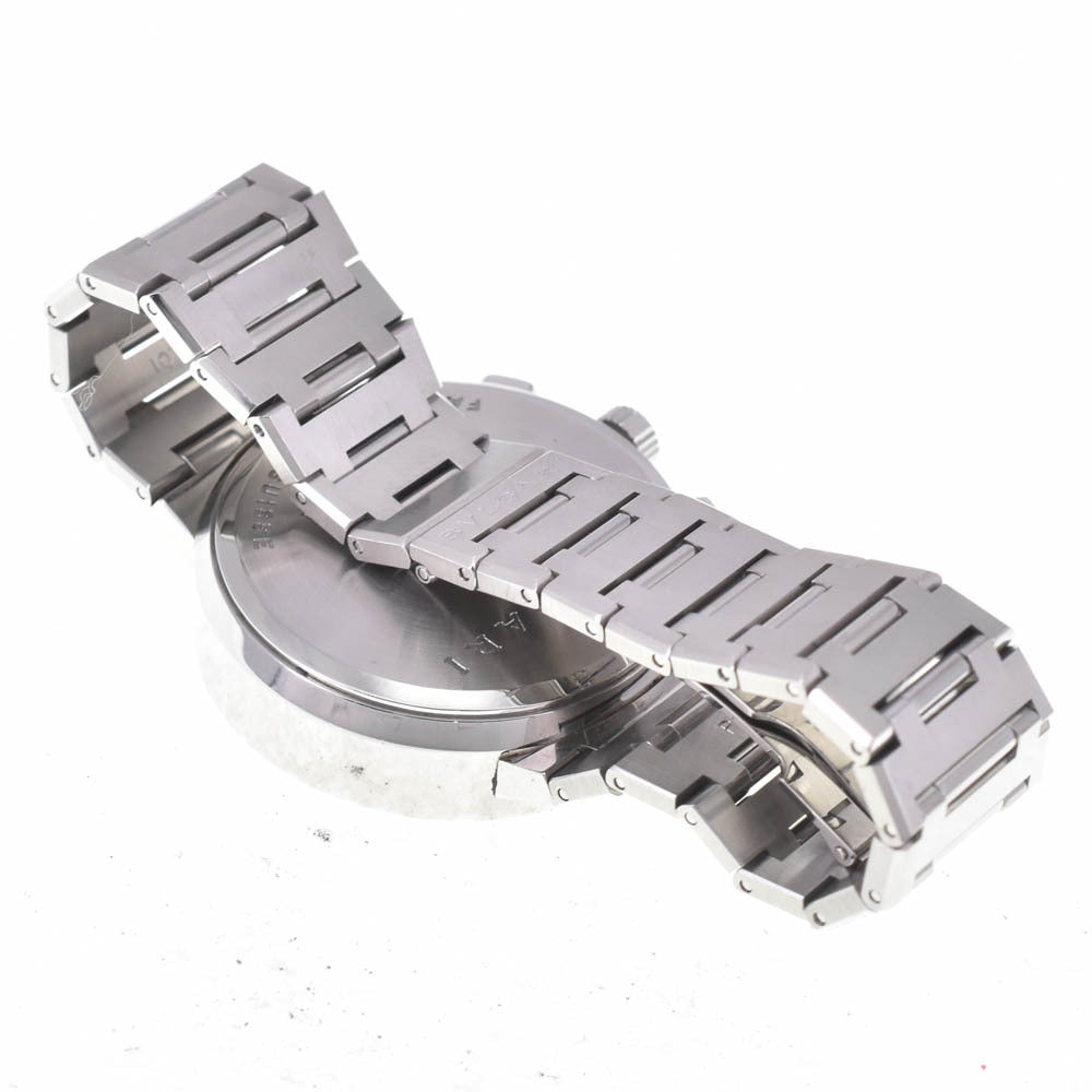 Bvlgari BB38SSCH Automatic Chronograph Date Men's Watch with Box, Fine Condition