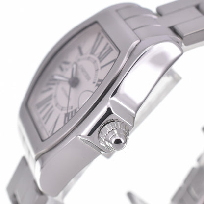 Cartier Roadster LM W6206017 Automatic Men's Watch Stainless Steel Silver Dial