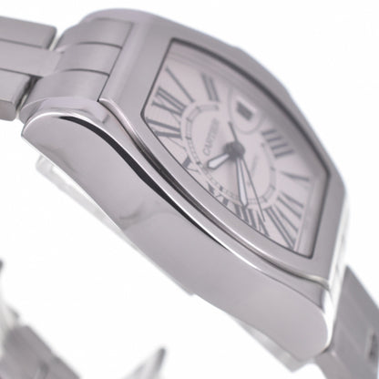 Cartier Roadster LM W6206017 Automatic Men's Watch Stainless Steel Silver Dial