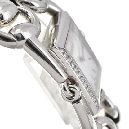 Luxurious Gucci Signoria Diamond Bezel Quartz Women's Watch YA116307/116.3