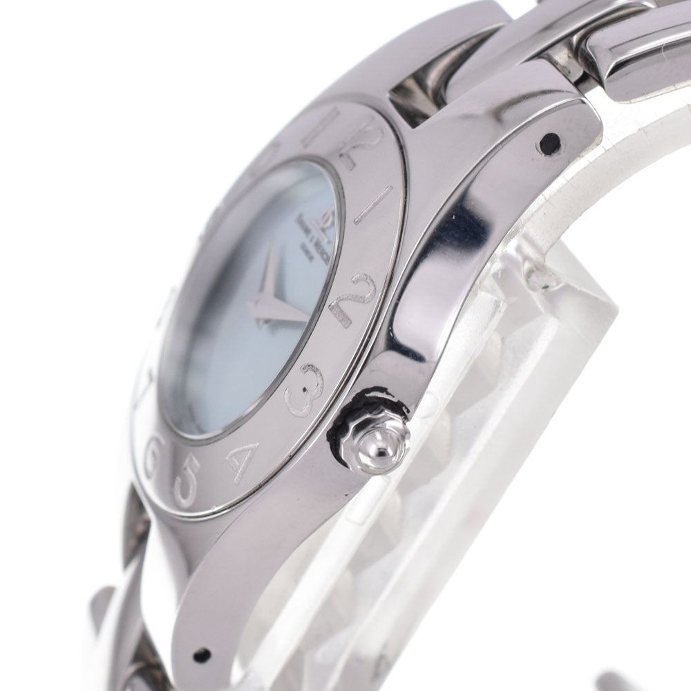 Elegant Baume & Mercier Linea 65305 Women's Quartz Watch - Stainless Steel, Good Condition