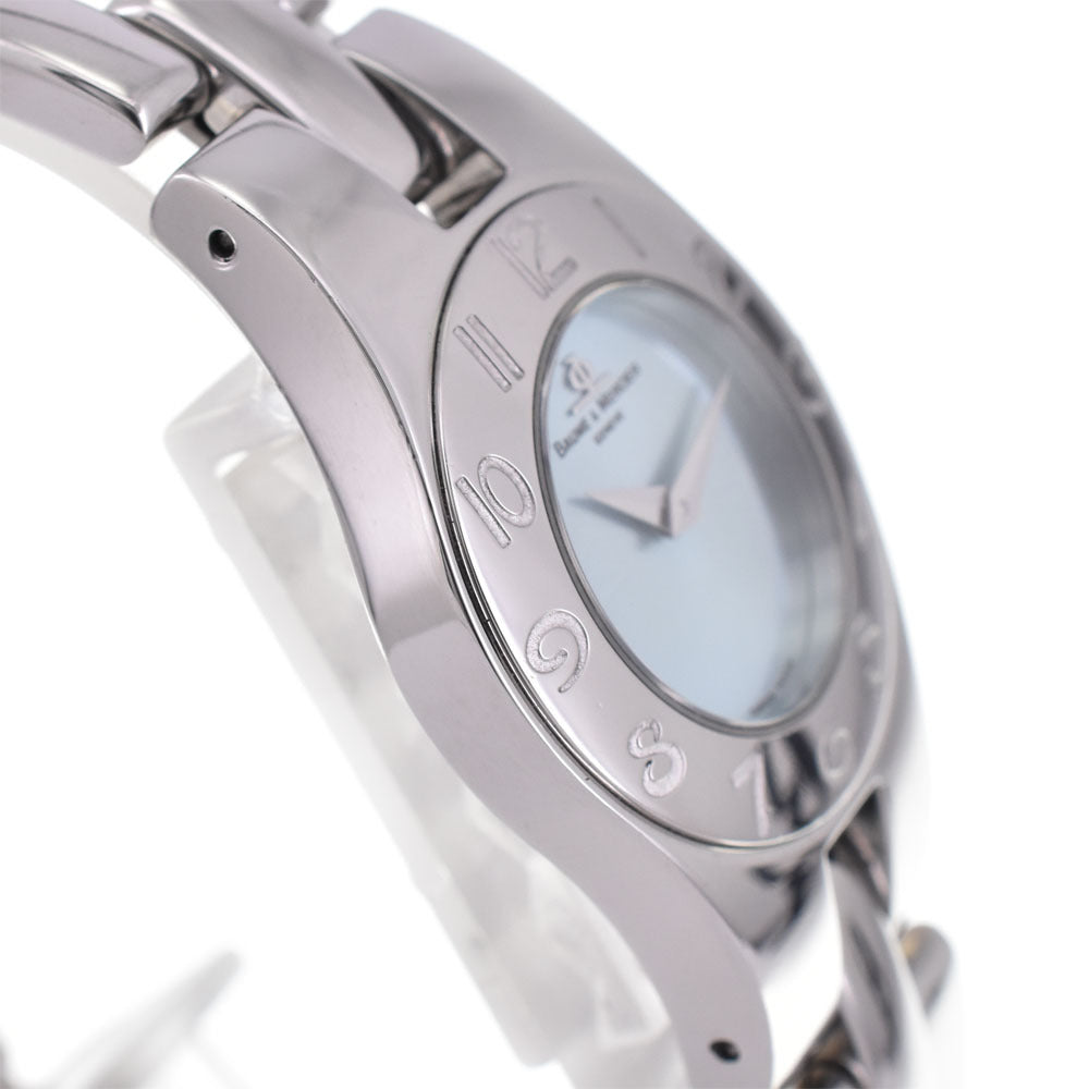 Elegant Baume & Mercier Linea 65305 Women's Quartz Watch - Stainless Steel, Good Condition