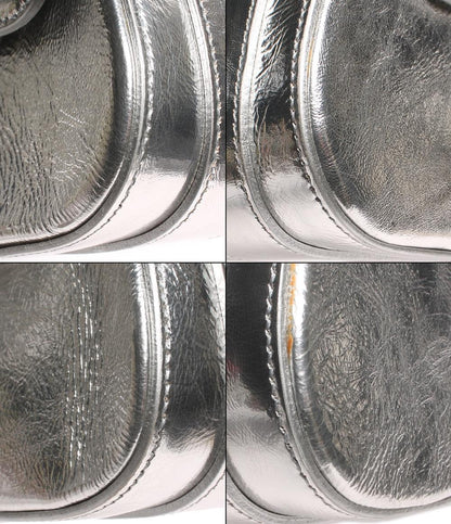 Balenciaga Silver Hardware Leather Shoulder Bag Women's Luxury Handbag