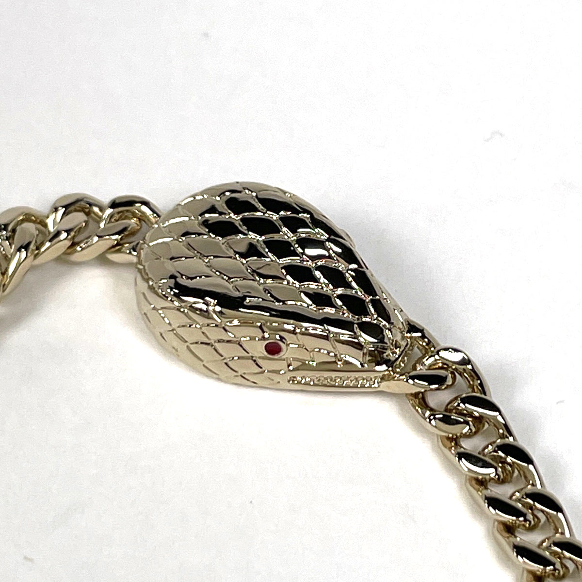 Exquisite BVLGARI Serpenti Forever Micro Snake Leather Shoulder Bag Gold 293455