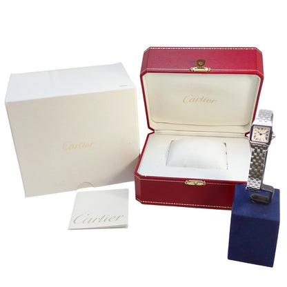 Luxury Cartier Santos Demoiselle SM W25064Z5 Stainless Steel Quartz Women's Watch