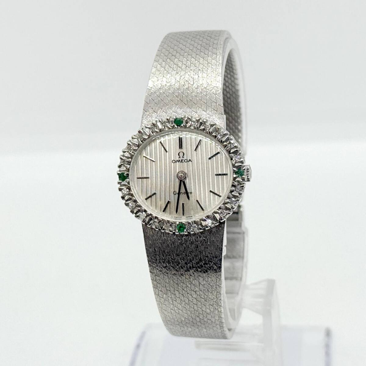 1970s Vintage Omega Diamond Bezel