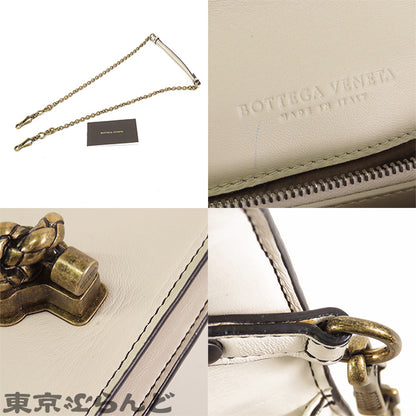 Bottega Veneta Knot Leather 2-Way Clutch Bag Intrecciato Shoulder Bag