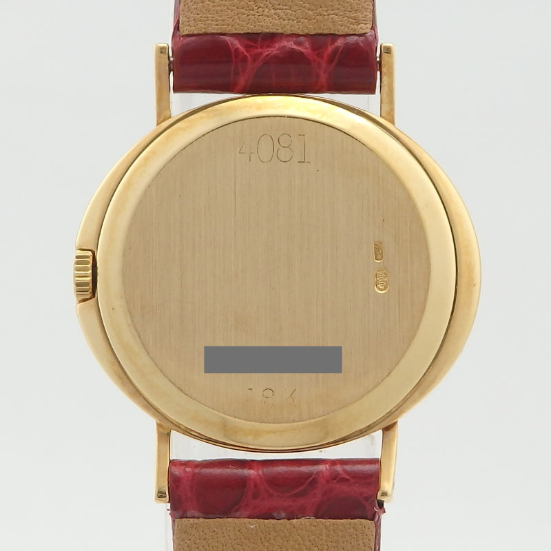 Vintage Rolex Cellini K18YG Brown Gradation Dial Manual Winding Women's Luxury Watch