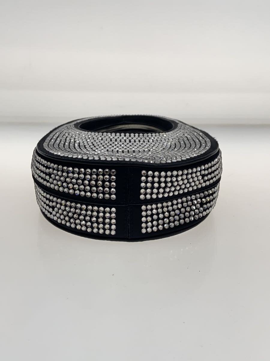 Chic Coperni Crystal Embellished Mini Swipe Bag Black - Pre-Owned Luxury Handbag