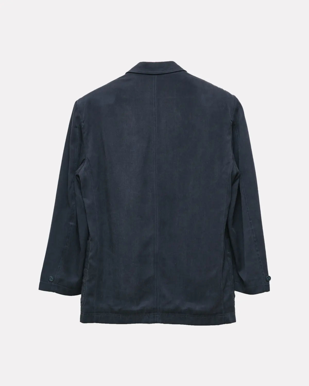 Insignia logo pocket denim blazer