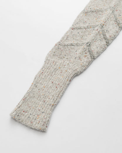 Isabel Marant Chevron Patterned Baby Alpaca Pullover