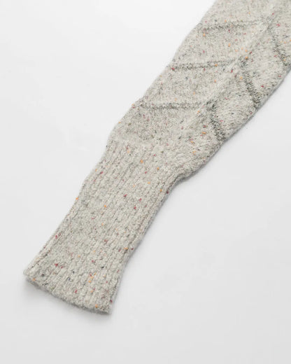 Isabel Marant Chevron Patterned Baby Alpaca Pullover