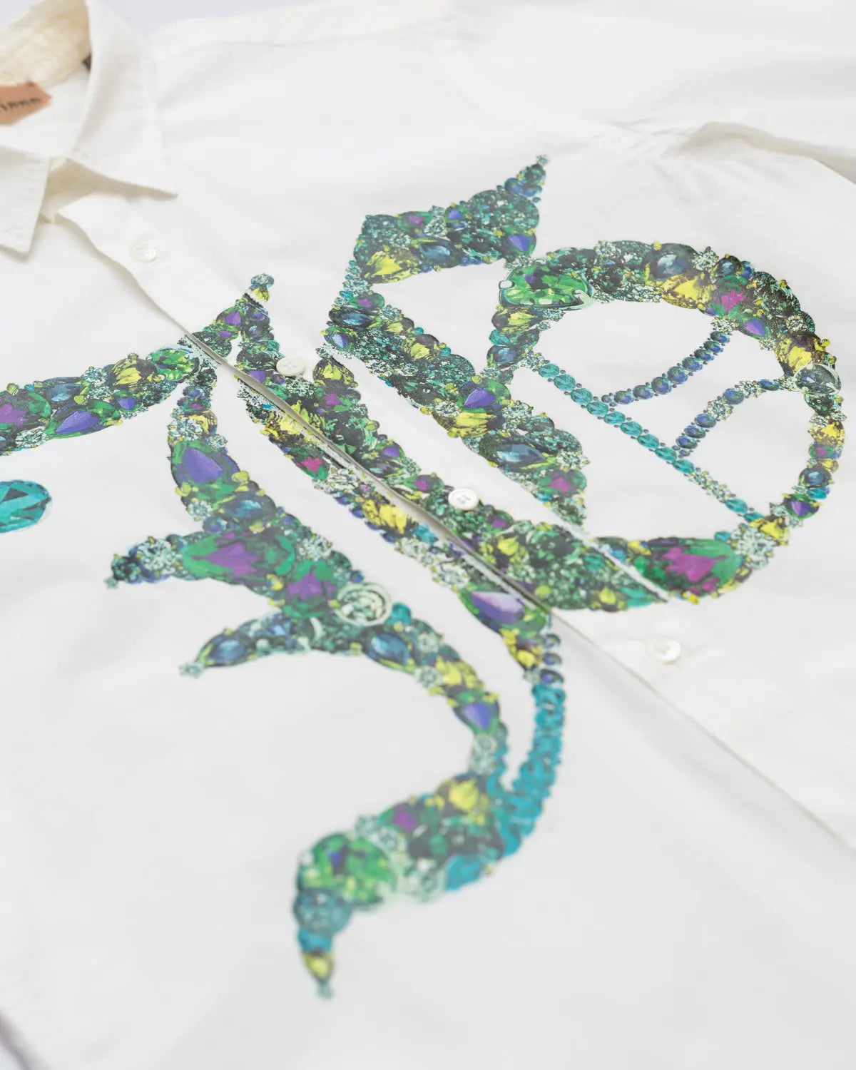 John galliano print shirt