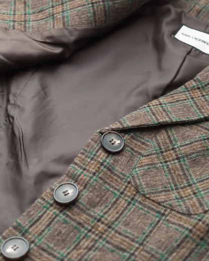 Karl lagerfeld plaid blazer
