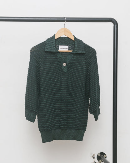 Karl Lagerfeld Polo Knit Pullover