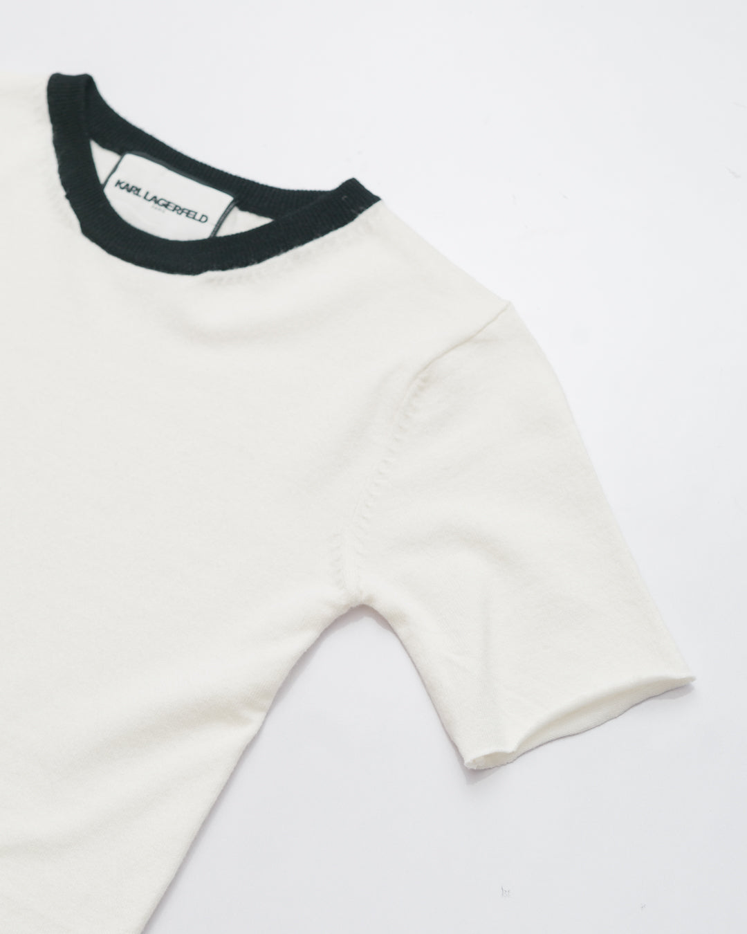 *Karl Lagerfeld Soft Knit Cropped Pullover