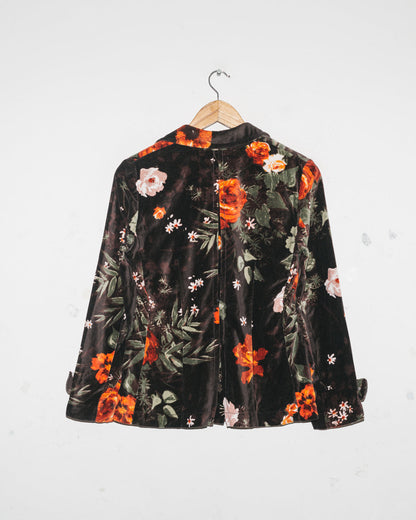 Kenzo floral velvet blazer