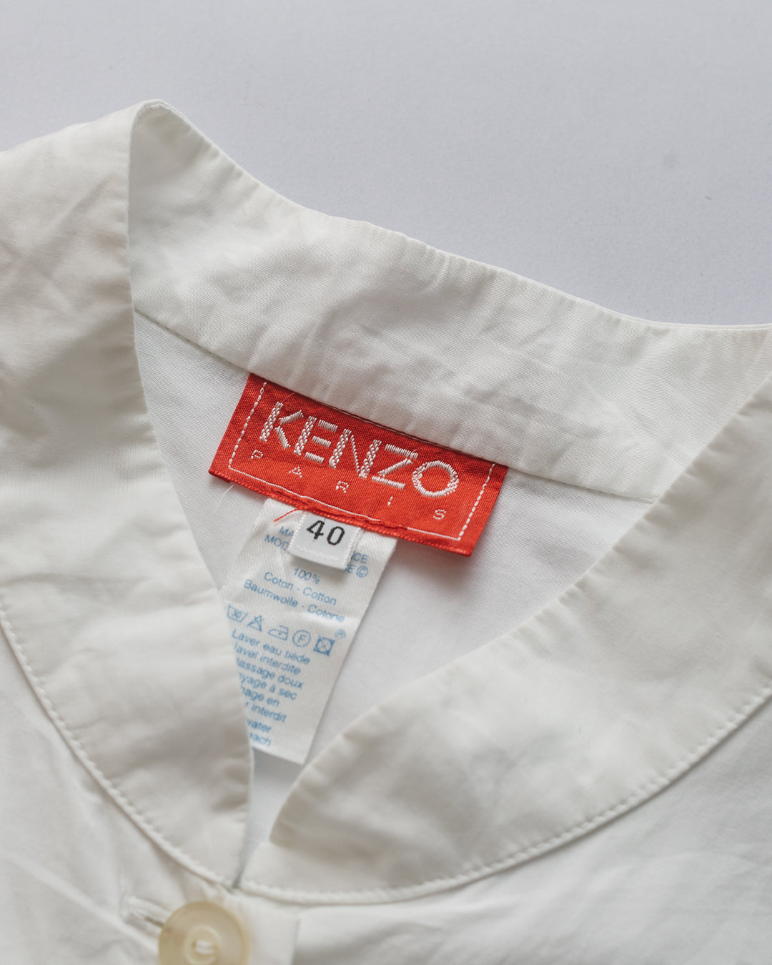 Kenzo mini button down dress