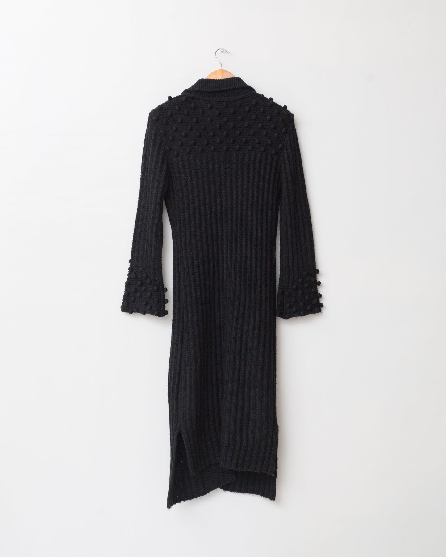 Knit longline cardigan