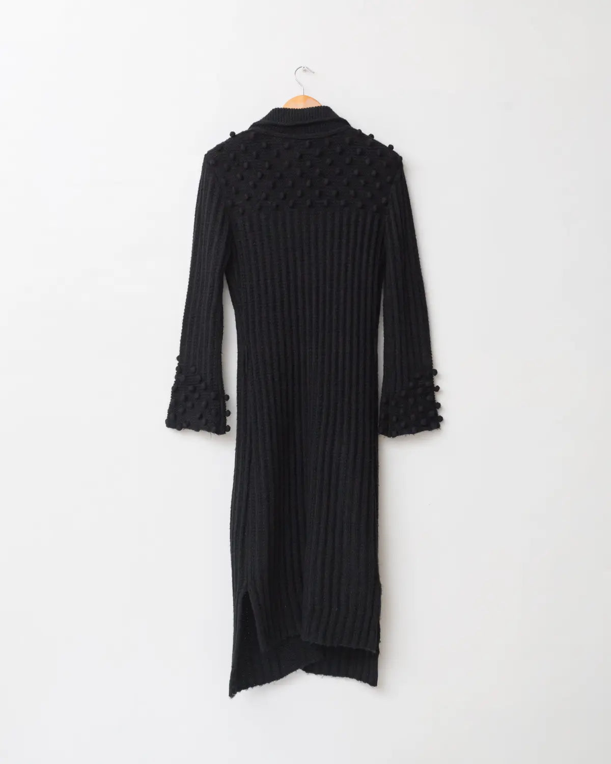 Knit longline cardigan