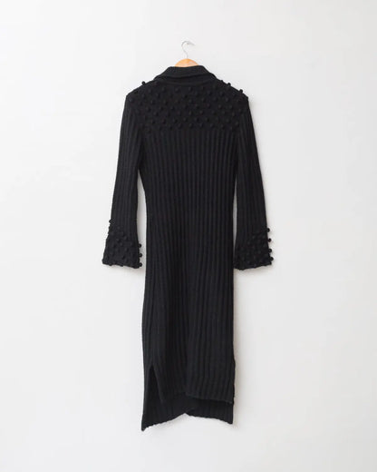Knit longline cardigan