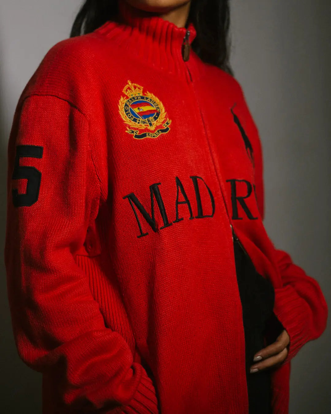 Polo by ralph lauren knit zip up cardigan