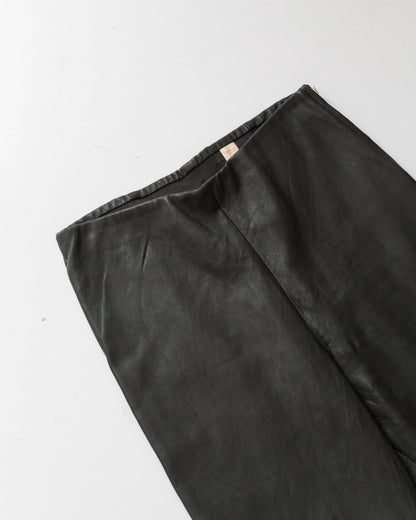 Lambskin leather pants