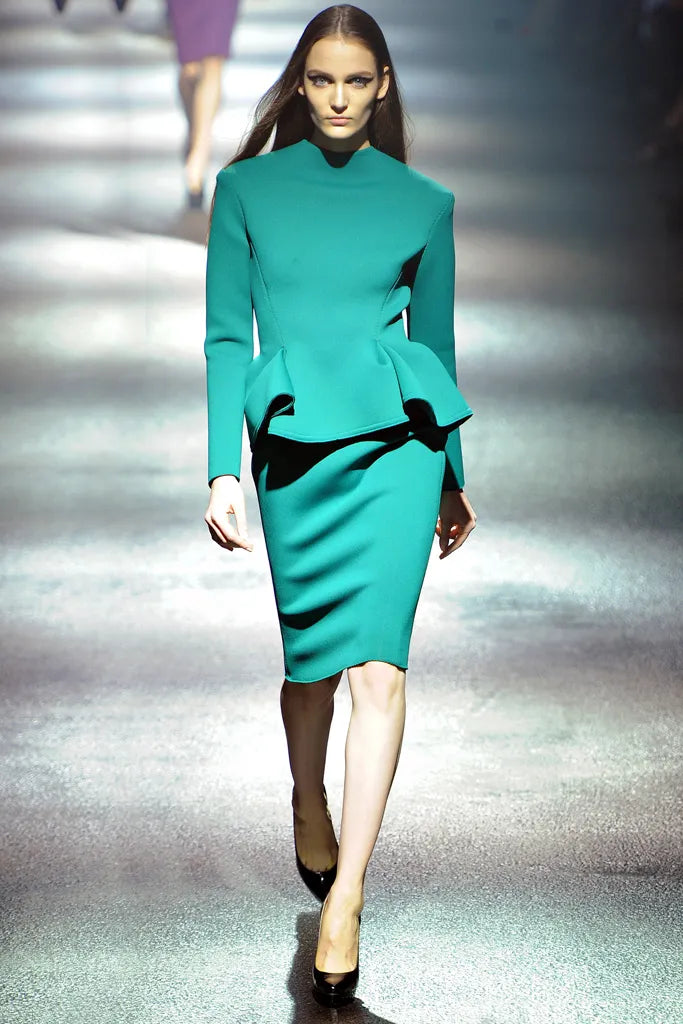 Structured Midi Dress 2012 RTW write about