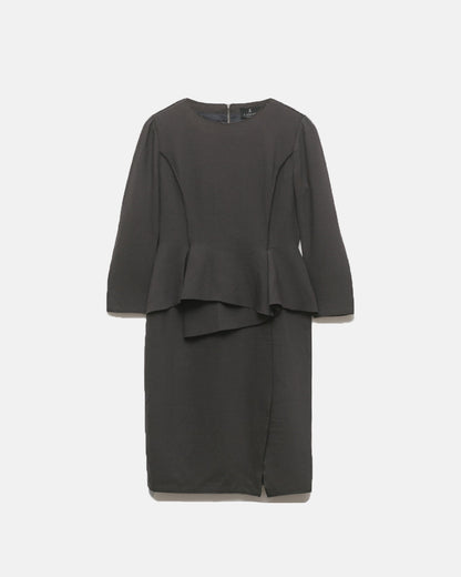 Lanvin structured midi dress 2012 rtw