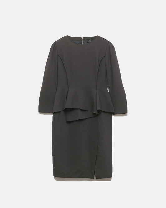 Lanvin structured midi dress 2012 rtw