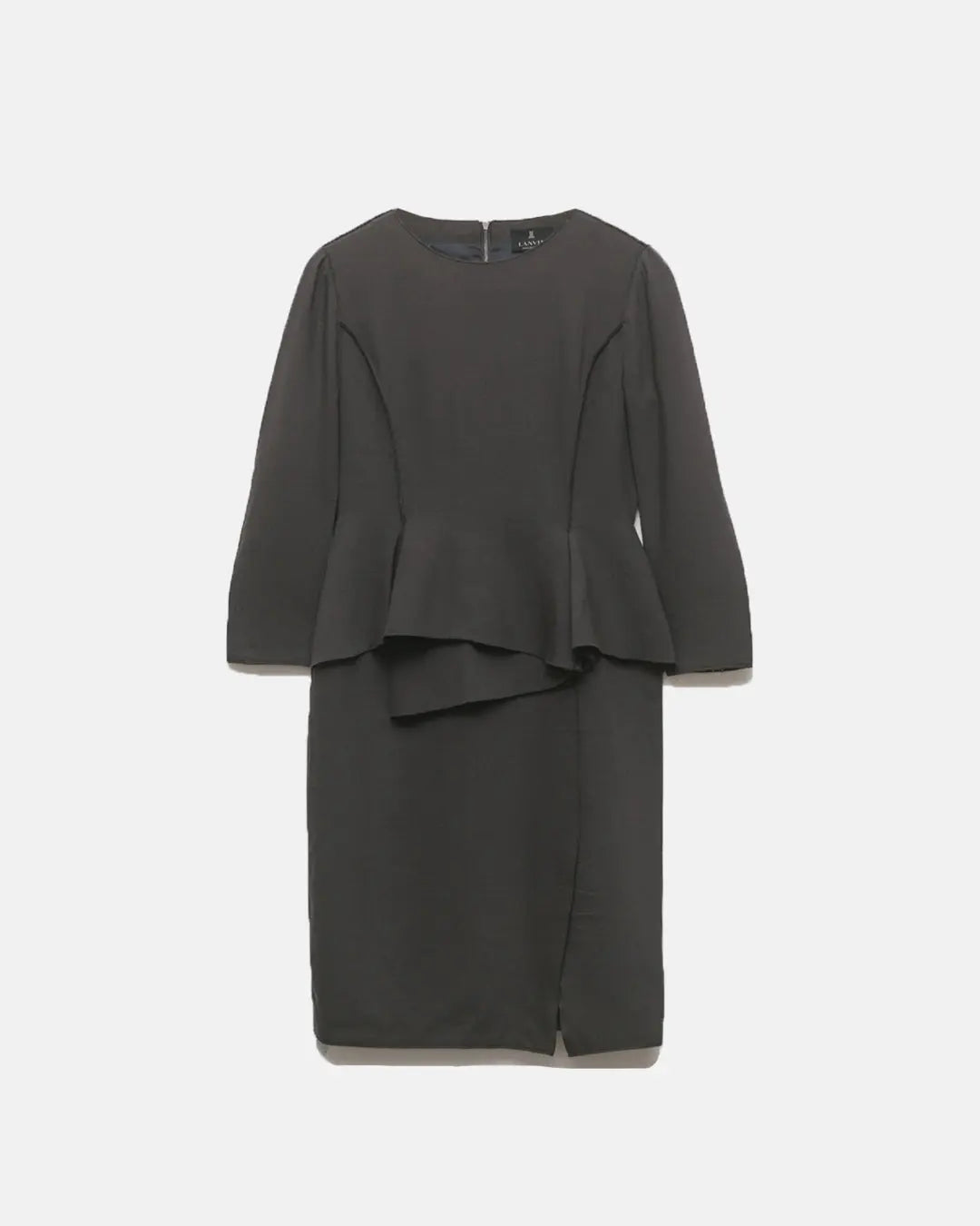 Lanvin structured midi dress 2012 rtw