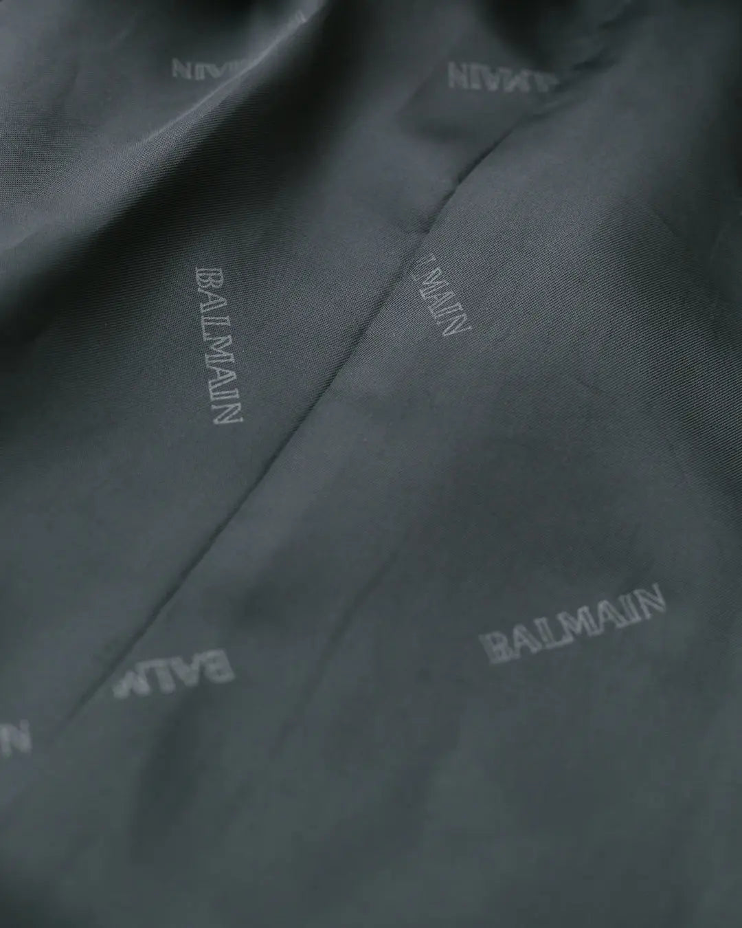 Balmain Leather Hooded Coat with Python Details