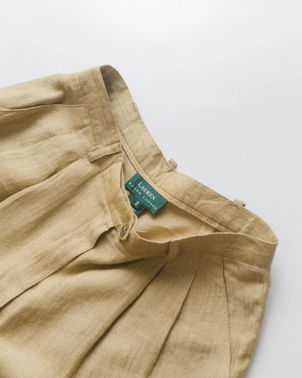 Lauren ralph linen trousers